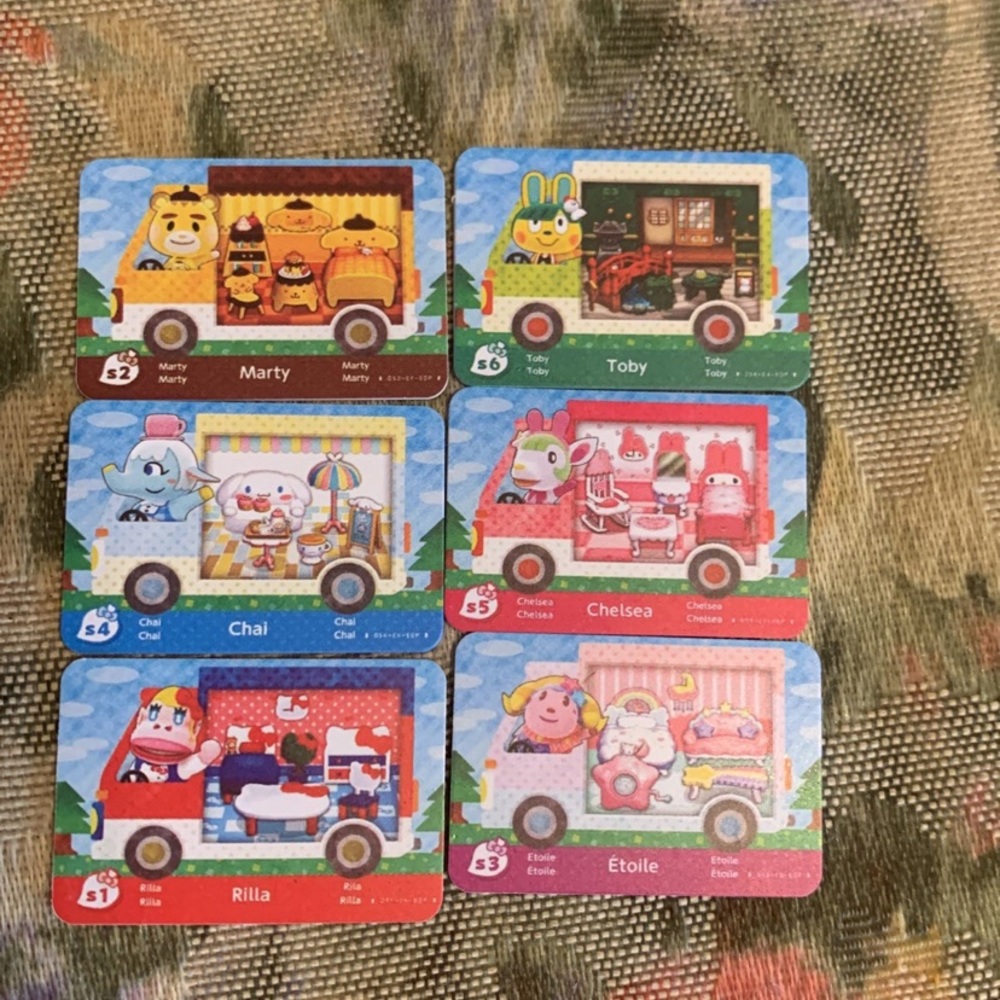 Animal Crossing New Horizons Amiibo Cards Brand New